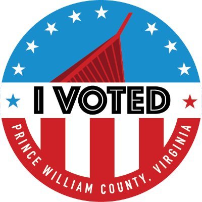 PWC I Voted Sticker - elections